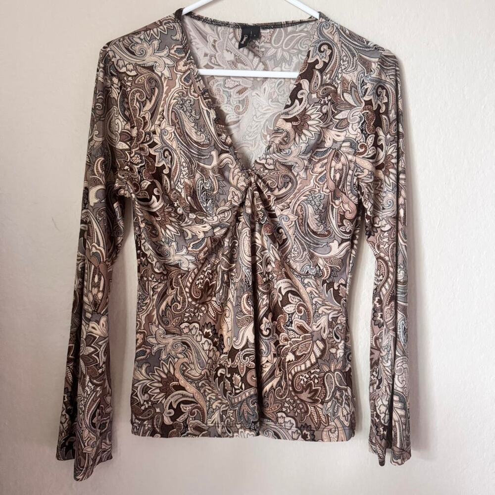 Olivia paige Y2K paisley print
